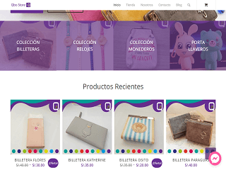 Diseño web empresarial Qbo Store